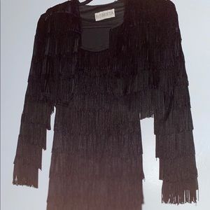 Roberta Fringe dress and coat
